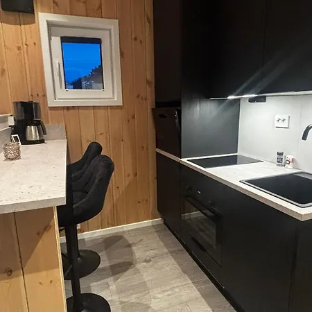 Tatil Evi Unik Og Moderne Microhytte Med Utsikt Mot Havet 40 A Otterlei