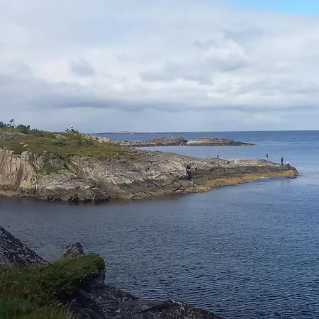 Unik Og Moderne Med Utsikt Mot Havet Feriehus