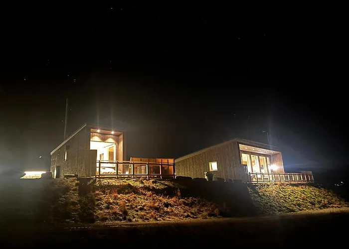 Unik Og Moderne Microhytte Med Utsikt Mot Havet 40 A Otterlei Tatil Evi