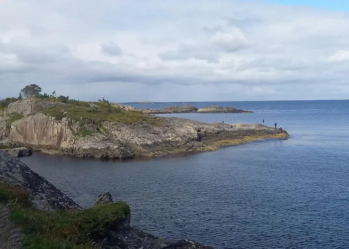 Unik Og Moderne Microhytte Med Utsikt Mot Havet 40 A Otterlei Tatil Evi