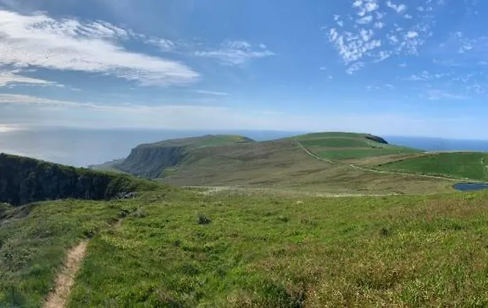 Semesterbostad Unik Og Moderne Microhytte Med Utsikt Mot Havet 40 A Otterlei *